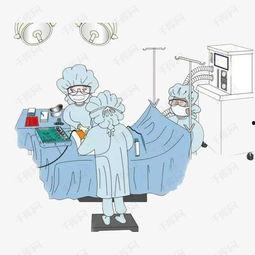 手术室护士卡通图片,守护生命的天使风采  第3张